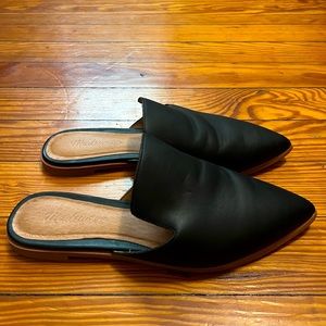Madewell The Gemma Mule in Leather